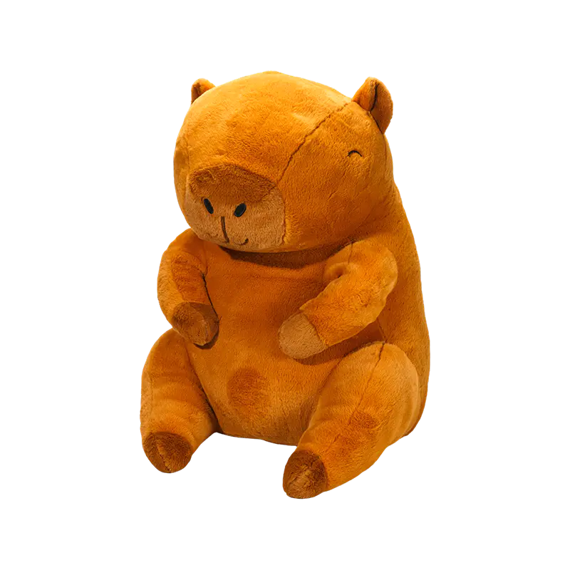 Søt stor capybara plysjleketøy
