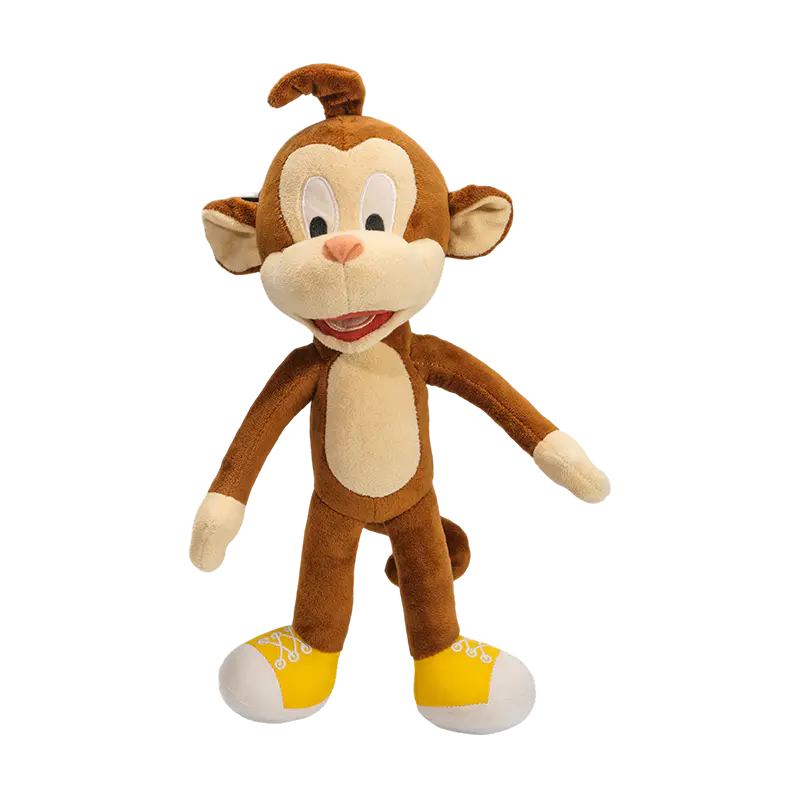 Stående ape plysj leker vilt dyr