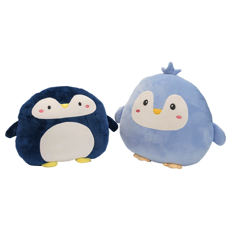 Pingvinformede plysjputer